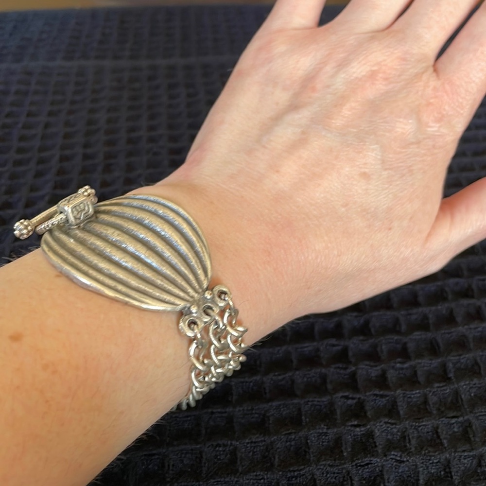 Artisan Pewter Bracelet, 7 1/2”